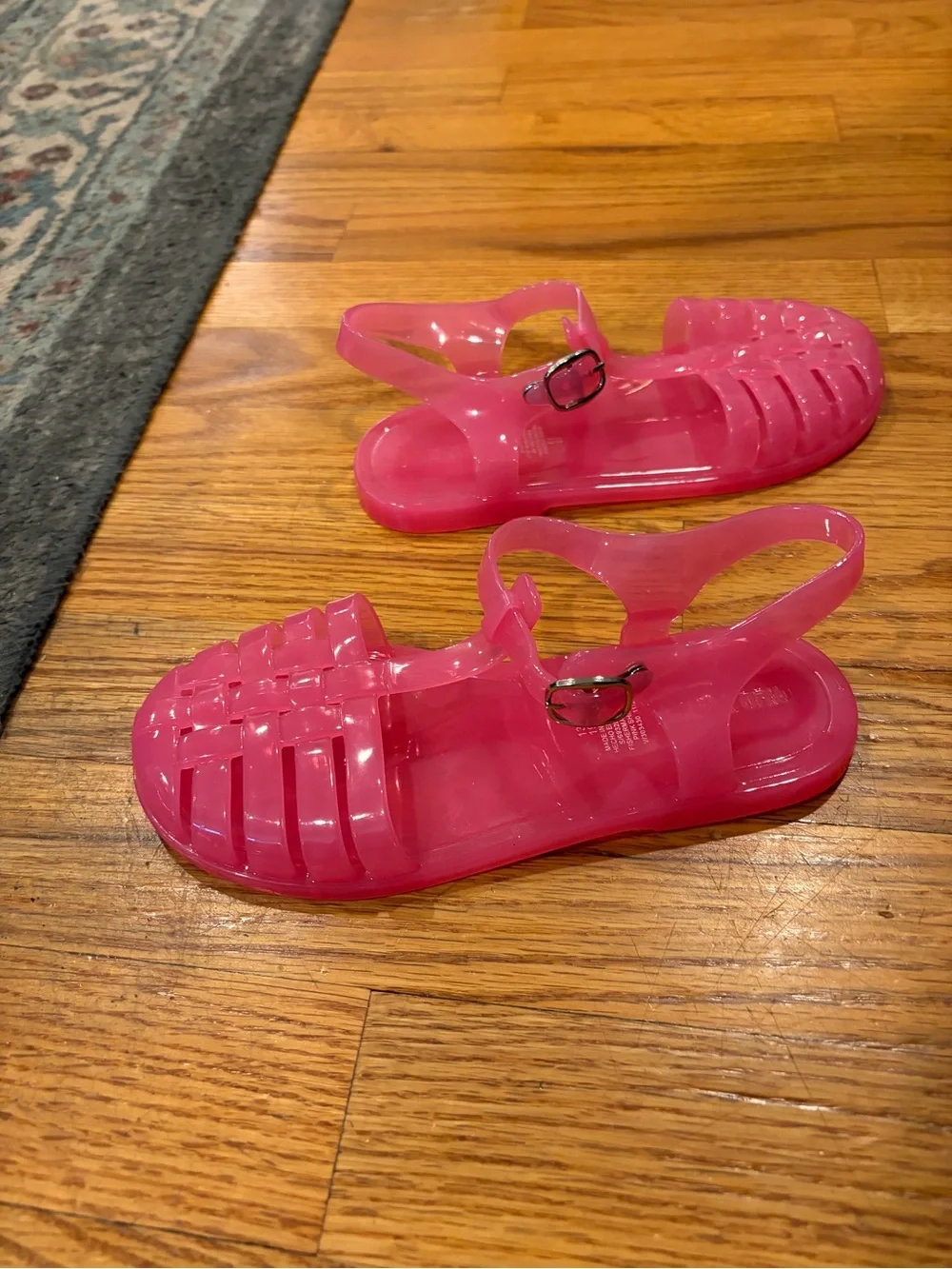 Old Navy Hot Pink Jelly Sandals for Kids